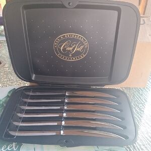Silver Steak Knives Set